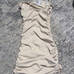 Princess Polly Ruche dress